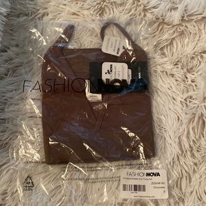 Fashion nova bralette and thong set (unopened) I accidentally bought two